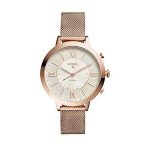 Fossil Jacqueline Hybrid Smartwatch - rose gold